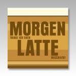 Motiv-Magnet Morgen - Latte 