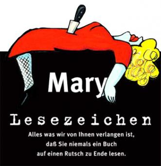 Lesezeichen Mary 