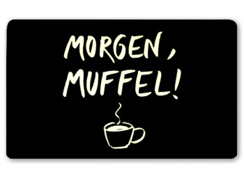 Frühstücksbrettchen Morgen, Muffel 