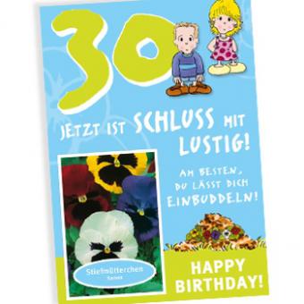 Karte 30 - Stiefmütterchen 