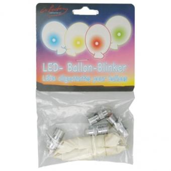 LED-Ballon-Blinker 4er-Set 