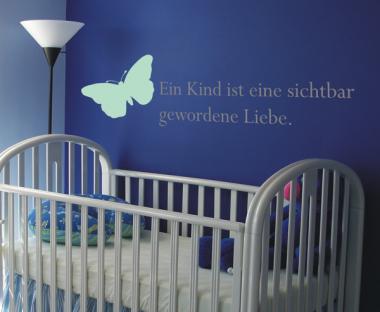 Wandaufkleber Ein Kind ist 