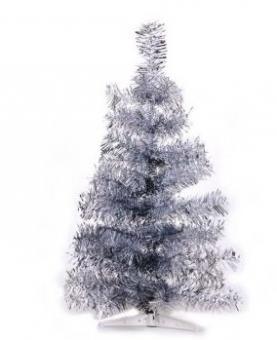 Weihnachtsbaum silber 
