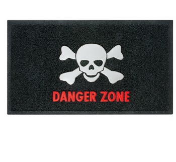 Türvorlage Danger Zone 