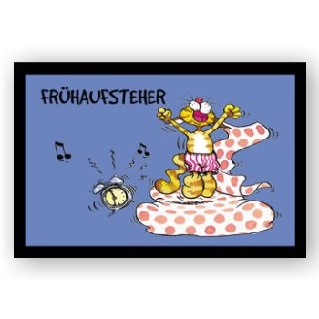 Fussmatte Frühaufsteher 