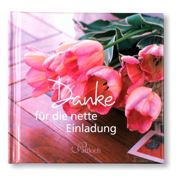 Geschenkbuch Danke für die nette Einladung 