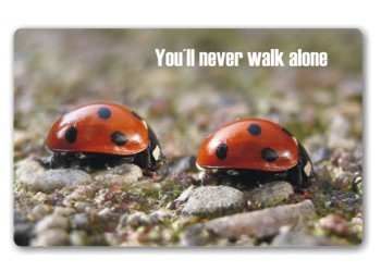 Das You´ll never walk alone-Brettchen 