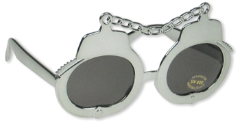 Sonnenbrille Handschellen 