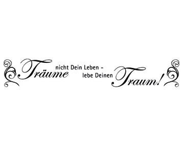 Wandsticker Traum 