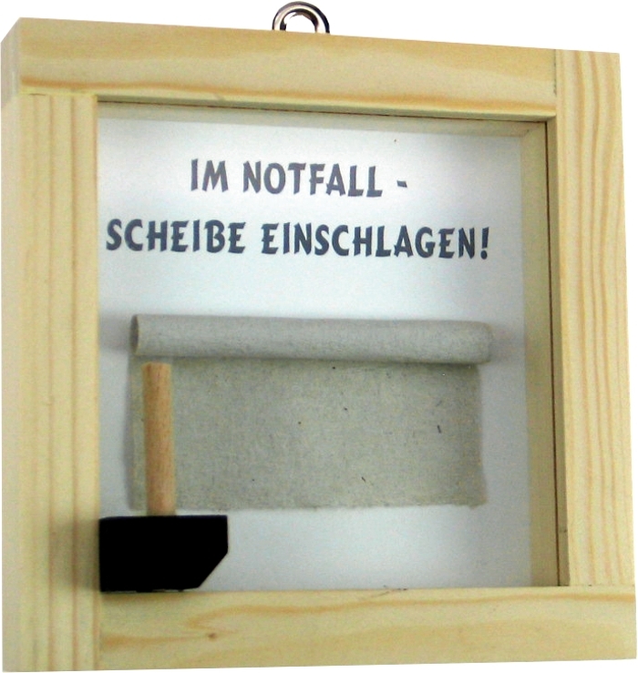 Geschenkideen - Im Notfall Scheibe einschlagen - Wattpad